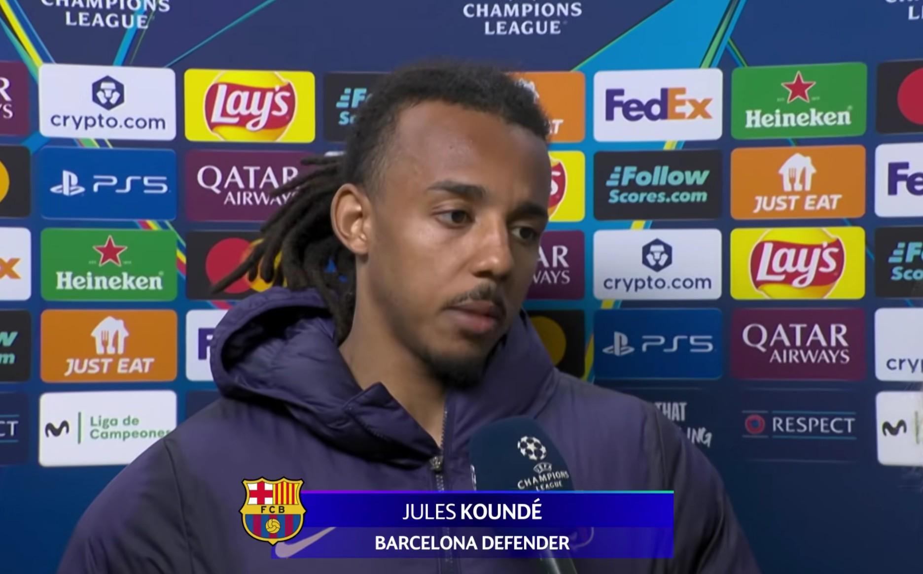 孔德：次回合以11人应战的巴萨能在场上压制马竞，打进三个球